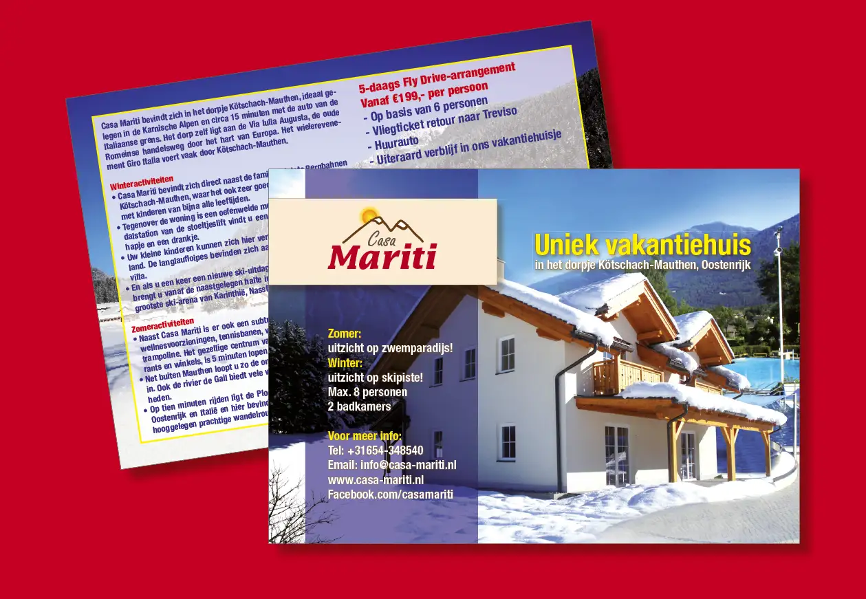 Brochure / folder ontwerp